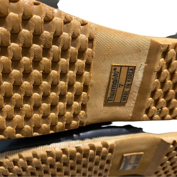 Woodstock Vintage Purple Blue Duck Boots Womens Size 7 M Thermolite 91885-5 - Picture 5 of 11